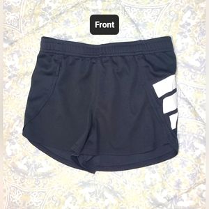 Girls 3 Stripe Adidas Mesh Shorts Size 7/8